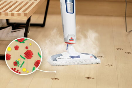 The Revolution Microfiber Spin Mop System | Hardwood, Tile, Marble, and  Laminate Floor Cleaner | Wet and Dry Usage | 360° Spinning Action | Machine