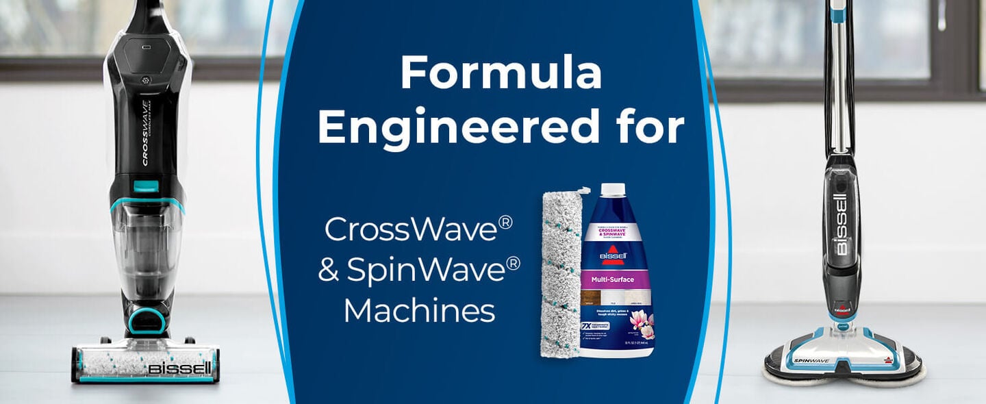Bissell MultiSurface Detergent CrossWave / SpinWave 3x1L