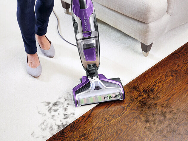 BISSELL CrossWave Pet Pro Multi-Surface Cleaner 2-Speed 0.161-Gallons Floor  Scrubber at