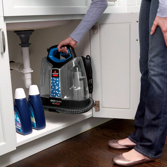 Bissell 2694 SpotClean ProHeat Portable Spot and Stain Carpet Cleaner, Blue