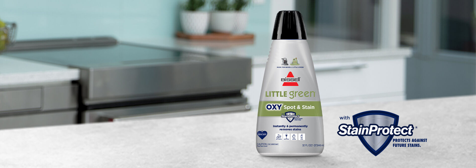 Shop BISSELL Little Green ProHeat Pet with 32-fl oz Pro Oxy Spot & Stain  Steam Cleaner Chemical at