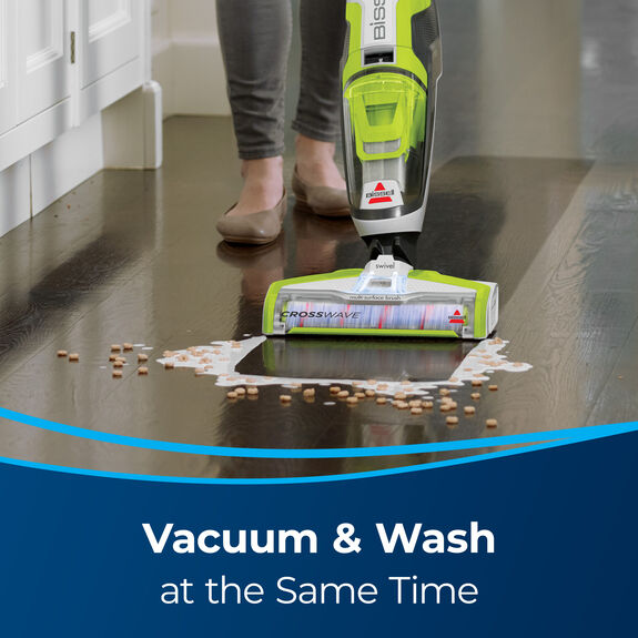 BISSELL CrossWave HydroSteam 120 Volt Corded Wet/Dry Pet Stick Vacuum in  the Stick Vacuums department at