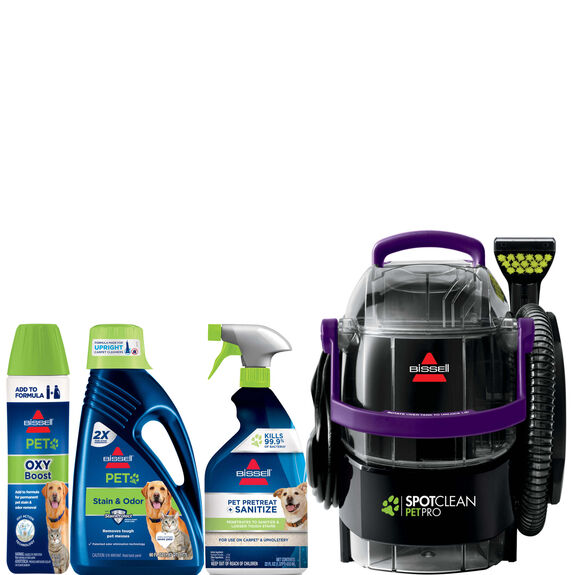 Cleanslate Plus Carpet & Upholstery Spot Cleaner with Pet Kit