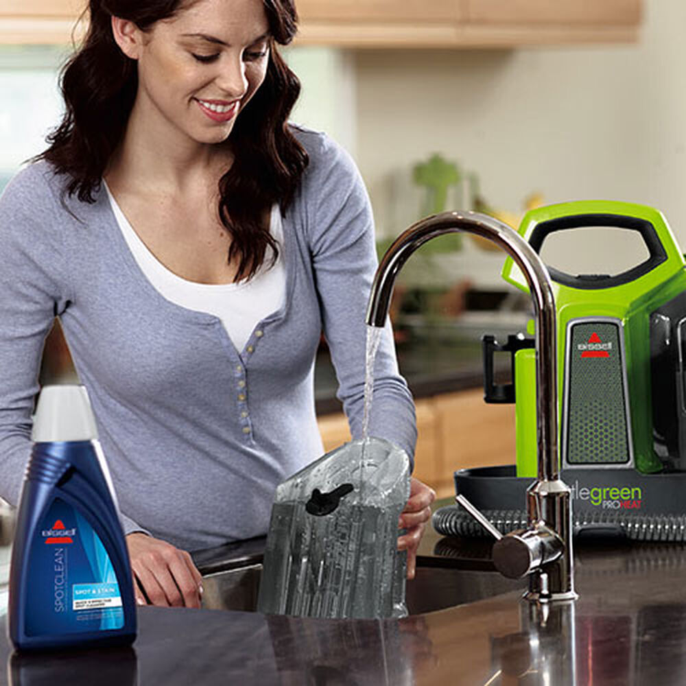 Bissell Little Green ProHeat Machine - Portable Carpet & Upholstery Steam Cleaner