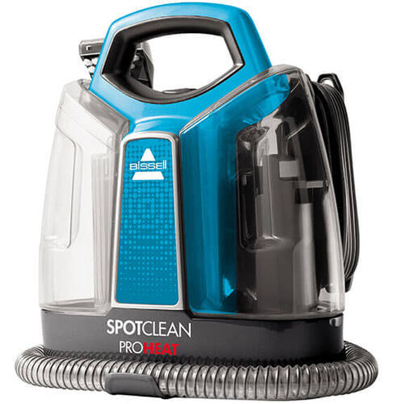 BISSELL SpotClean ProHeat Portable Spot and Stain Carpet Cleaner, 2694,  Blue- New