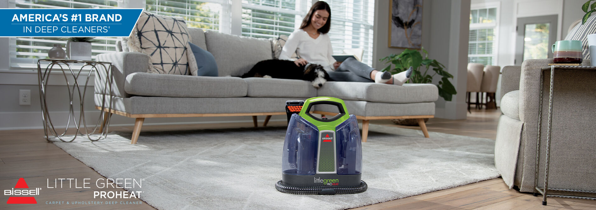 Bissell Little Green ProHeat Portable Carpet Cleaner Machine