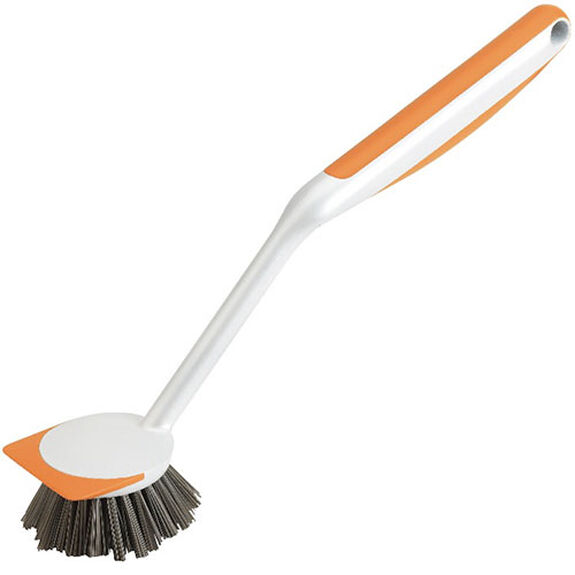Dish Brush with Handle, Kitchen Dish Scrub Brush Set, 4-Piece Kitchen  Cleaning B