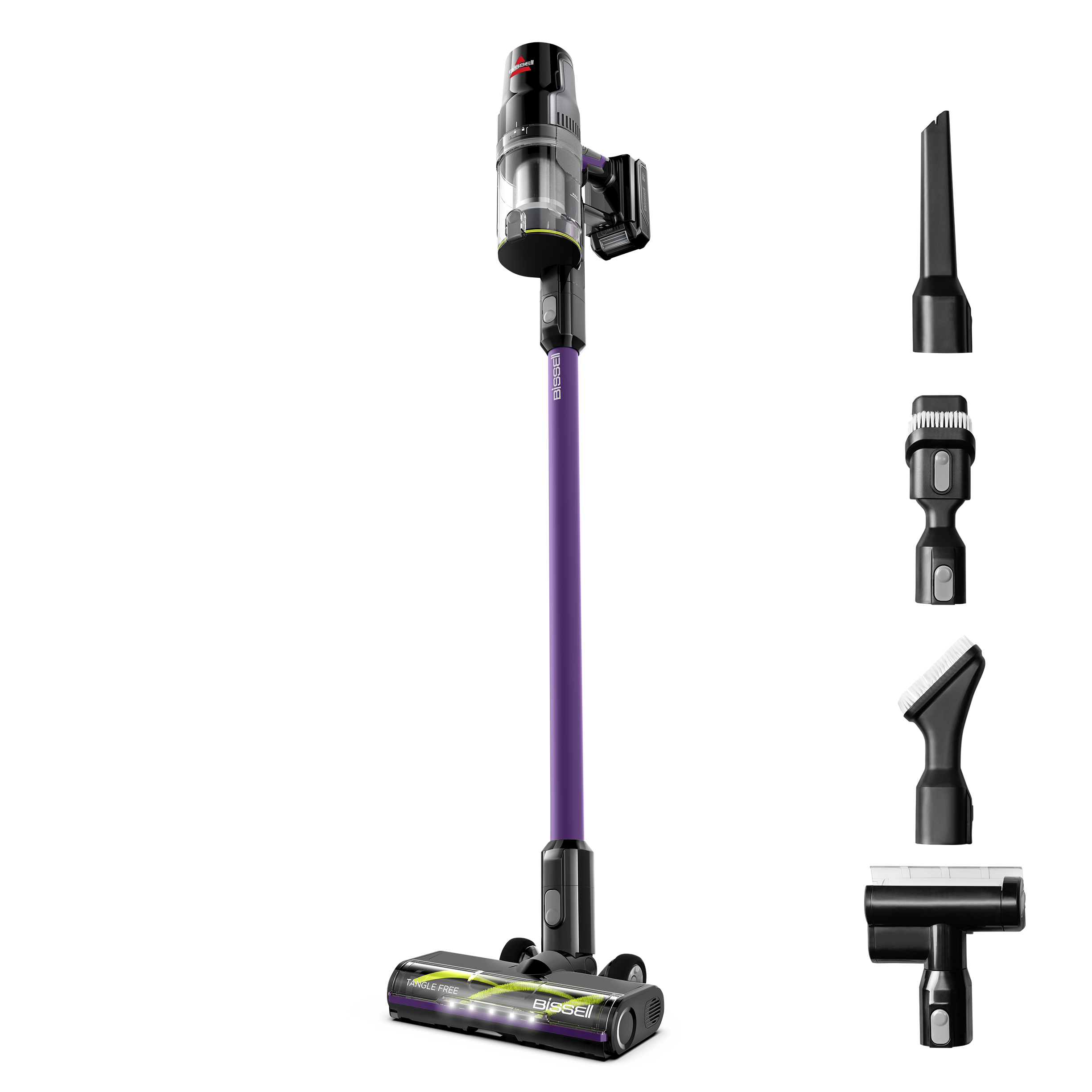 Photos - Vacuum Cleaner BISSELL Cleanview XR Pet 300W Stick Bagless Vacuum | Grapevine Purple/Black Accent 