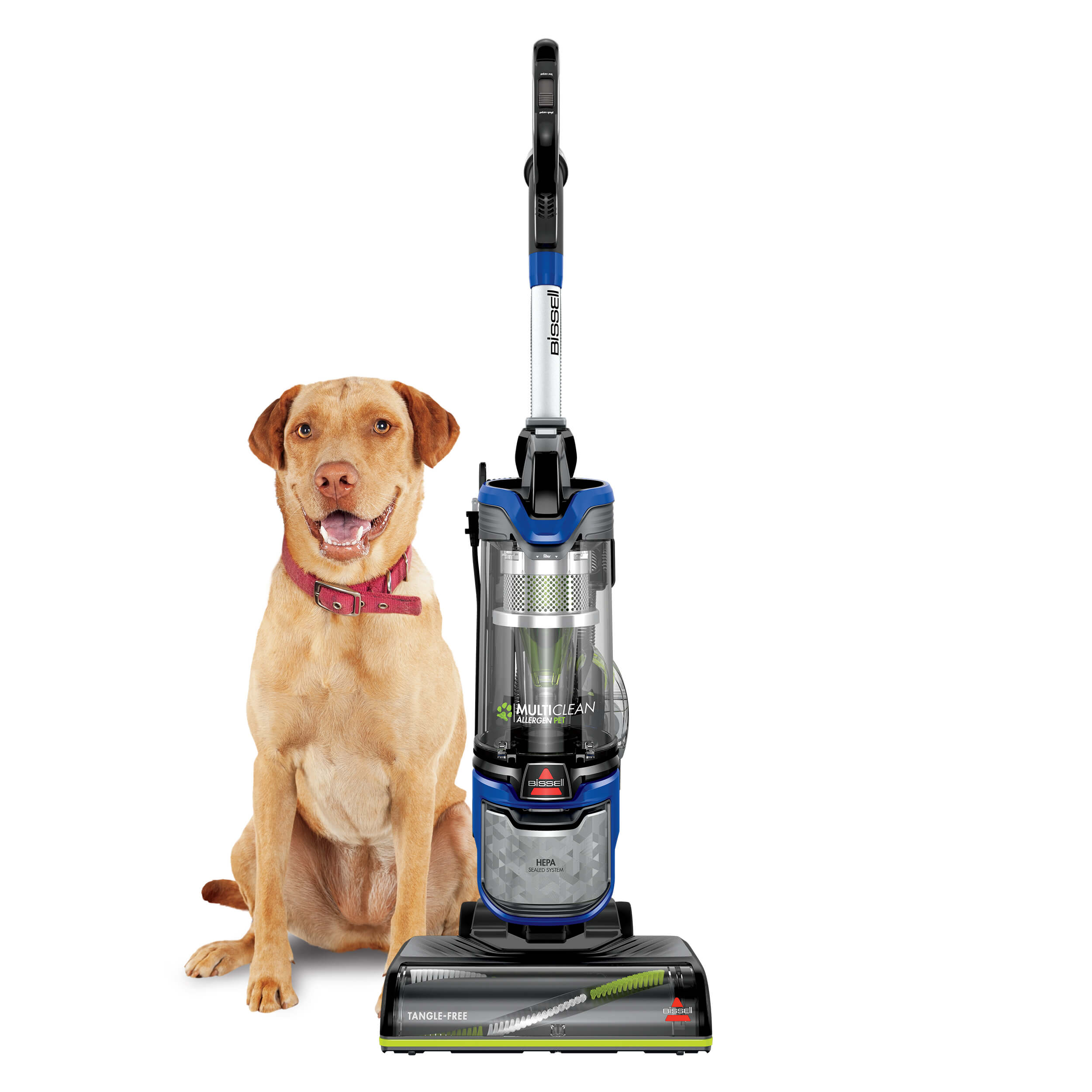 BISSELL MultiClean Allergen Corded Bagless Pet Upright Vacuum with HEPA  Filter in the Upright Vacuums department at