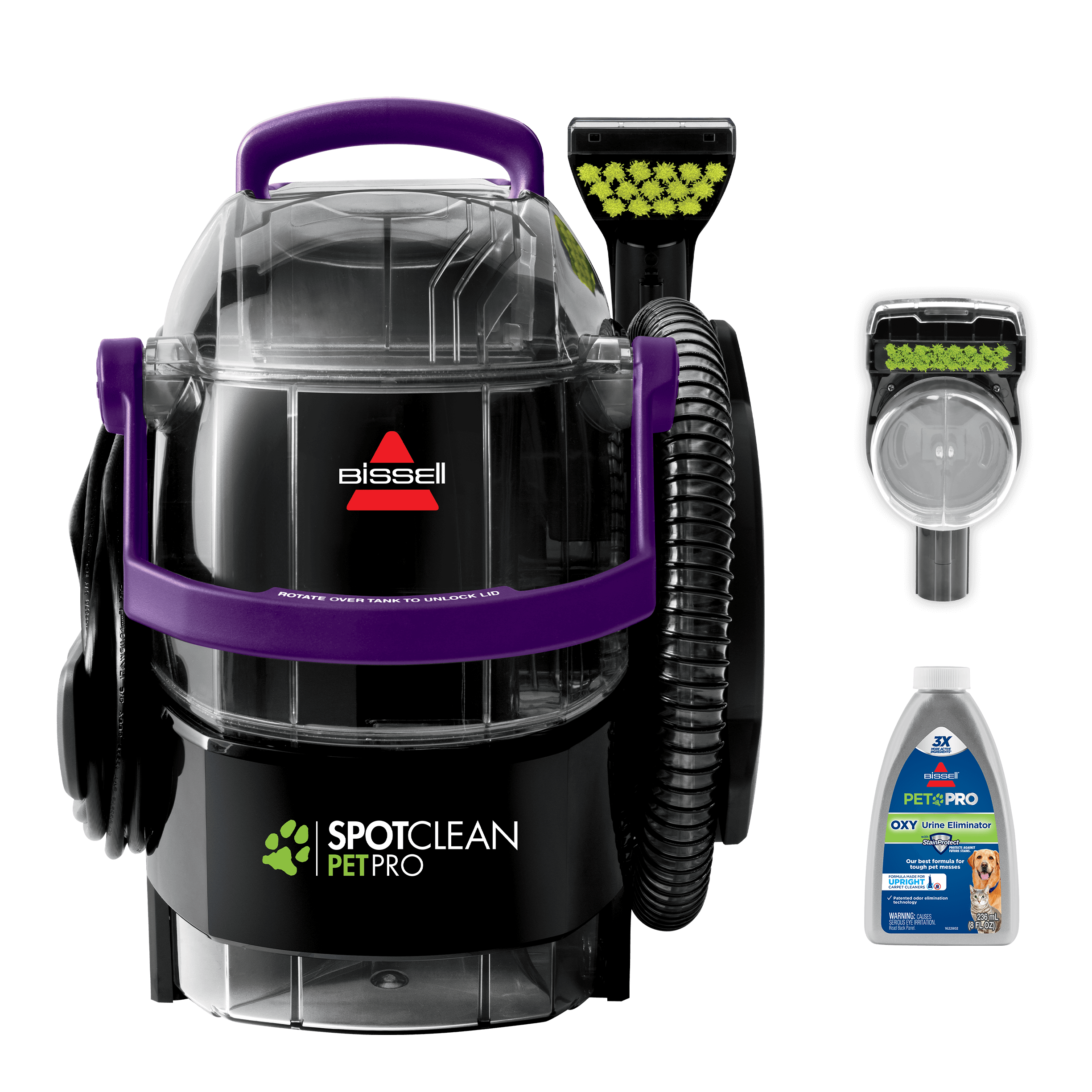 BISSELL SpotClean, Quickly Removes Stains Carpets, Rugs, and Upholstery