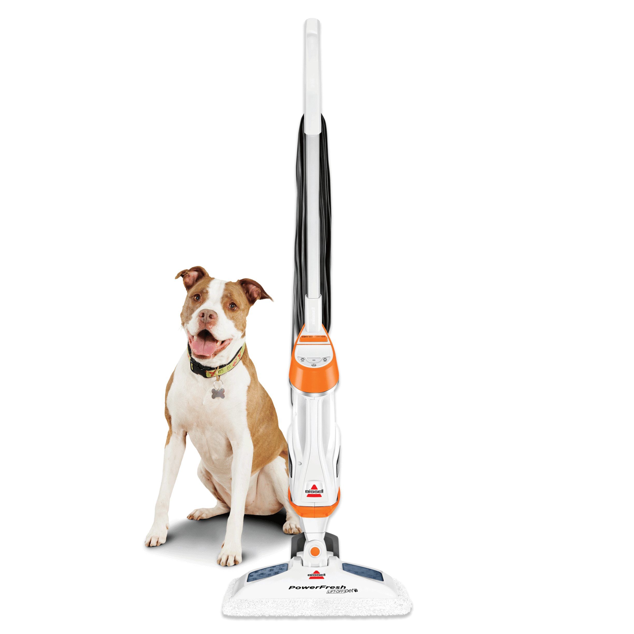  Bissell Power Fresh Steam Mop with Natural Sanitization, Floor  Steamer, Tile Cleaner, and Hard Wood Floor Cleaner with Flip-Down Easy  Scrubber, 1940A : Home & Kitchen